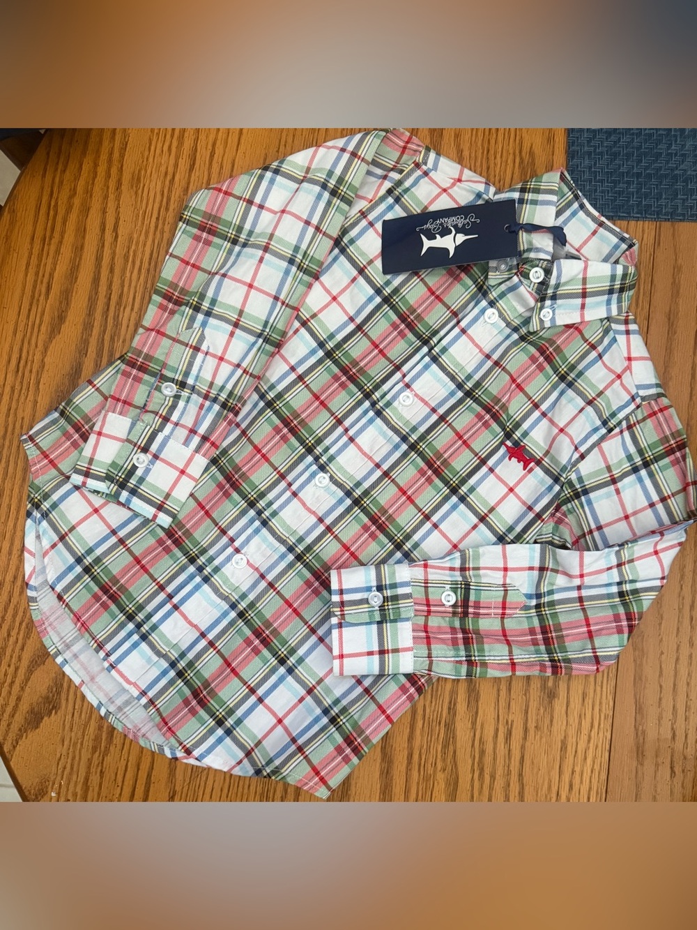 Southern Boys Carter Oxford Plaid Shirt